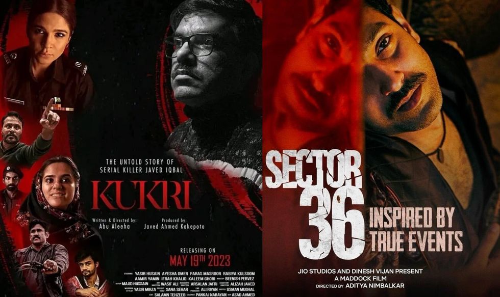 Is Sector 36 a copy of the award-winning Pakistani film Kukri?