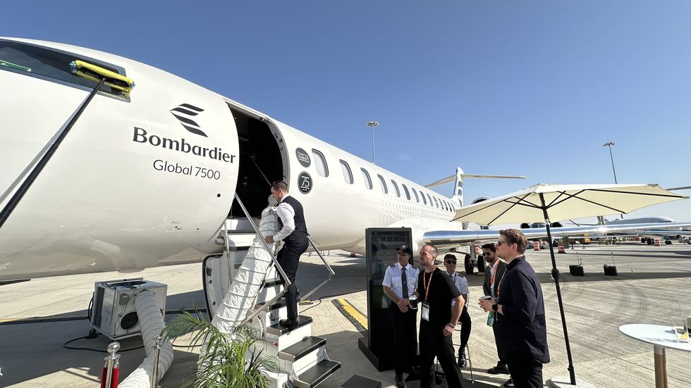 Inside the world of luxury aviation: Bombardier jets at MEBAA 2024