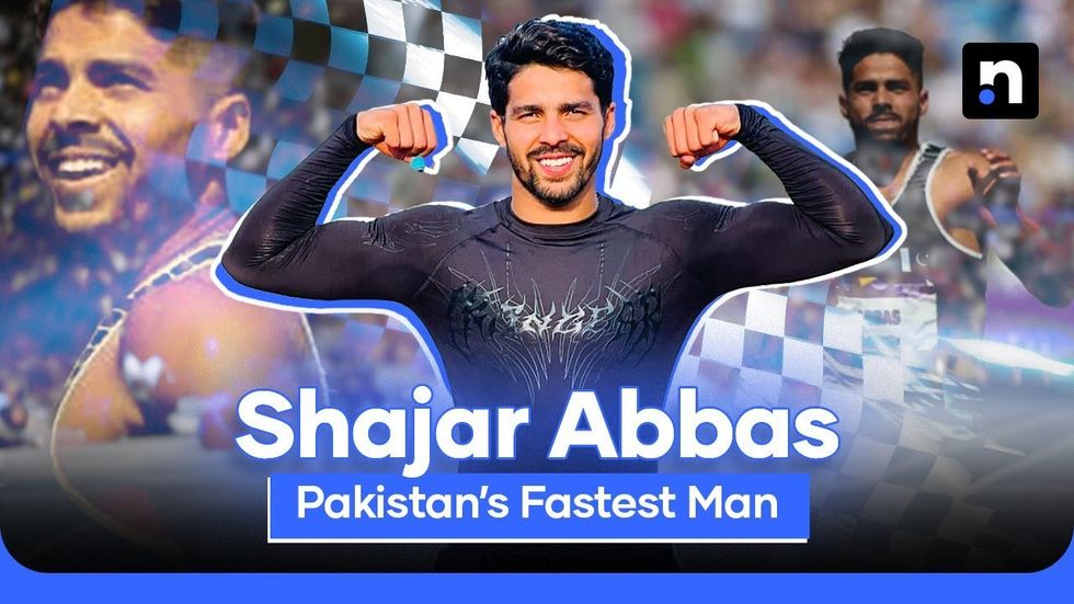 Shajar Abbas: Pakistan’s fastest man sets sights on Olympic glory