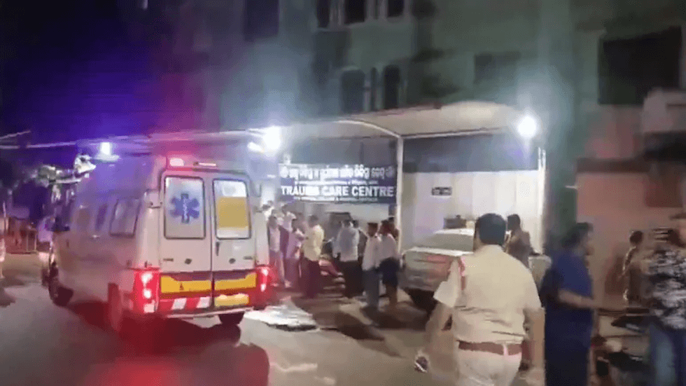 At least 10 patients killed in hospital fire in India’s Odisha