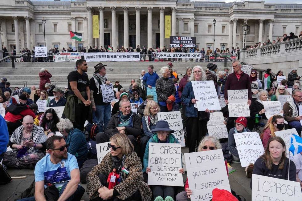 Police say over 500 arrested at pro-Palestinian rally in London