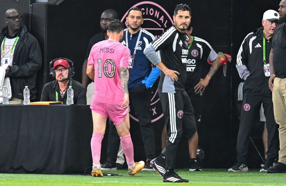 Messi exits Inter Miami game in injury scare weeks before World Cup