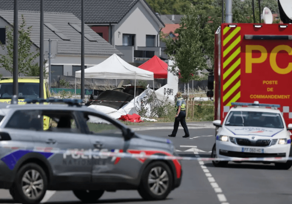 Skydiving plane crash in France kills all 11 on board near Nancy
