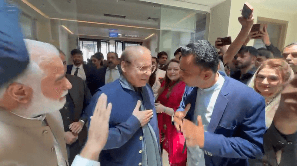 Pakistan's ex-PM Nawaz Sharif visits Gilgit-Baltistan ahead of regional elections
