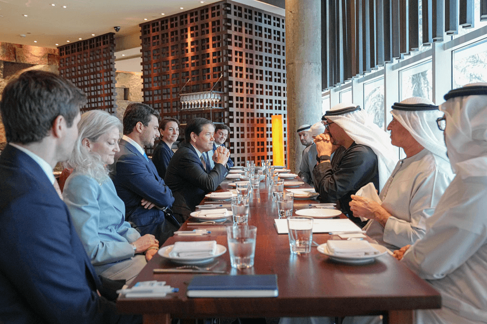 Rubio vows 'commitment' to UAE security in meeting with Emirati president