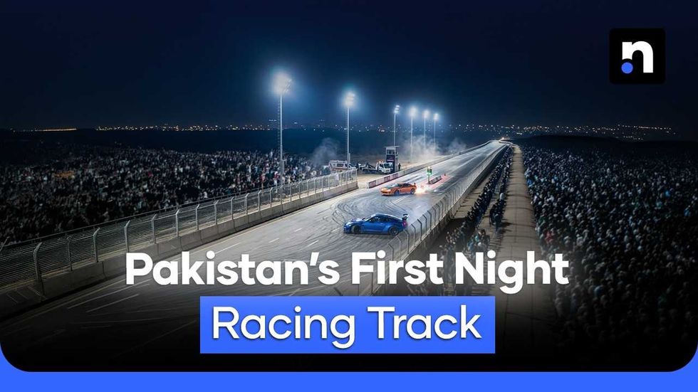 Night racing has come to Karachi — and it looks like this